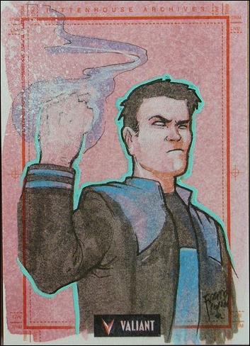 2013 Valiant Comics Preview Trading Card Set (Sketch Card Subset) card AL-02