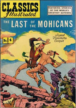 Classic Comics/Classics Illustrated issue 4-G HRN 36 - First Classics Illustrated Logo