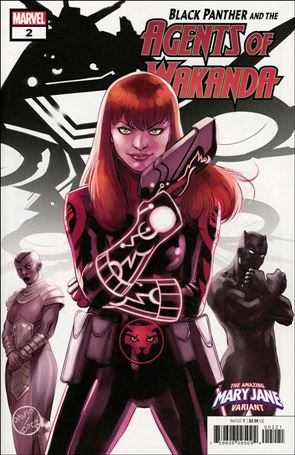 Black Panther and the Agents of Wakanda issue 2-B David Lopez Amazing Mary Jane Cover