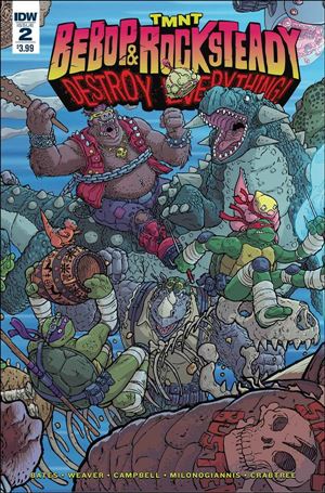 Teenage Mutant Ninja Turtles Bebop & Rocksteady Destroy Everything issue 2 Nick Pitarra Cover