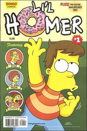 Simpsons One-Shot Wonders: Li'l Homer Cover Image 1