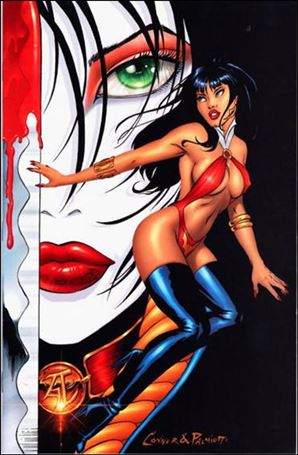 Vampirella Monthly issue 7-D Amanda Conner Mailaway Cover 1/3000