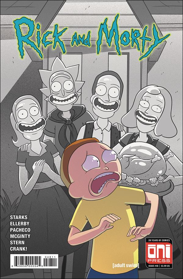 Rick and Morty (2015) issue 48 Marc Ellerby Cover