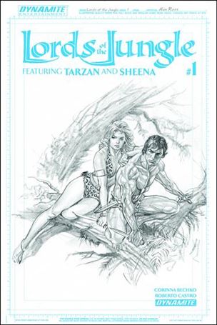Lords of the Jungle issue 1-E Alex Ross 1:25 Art Board Cover