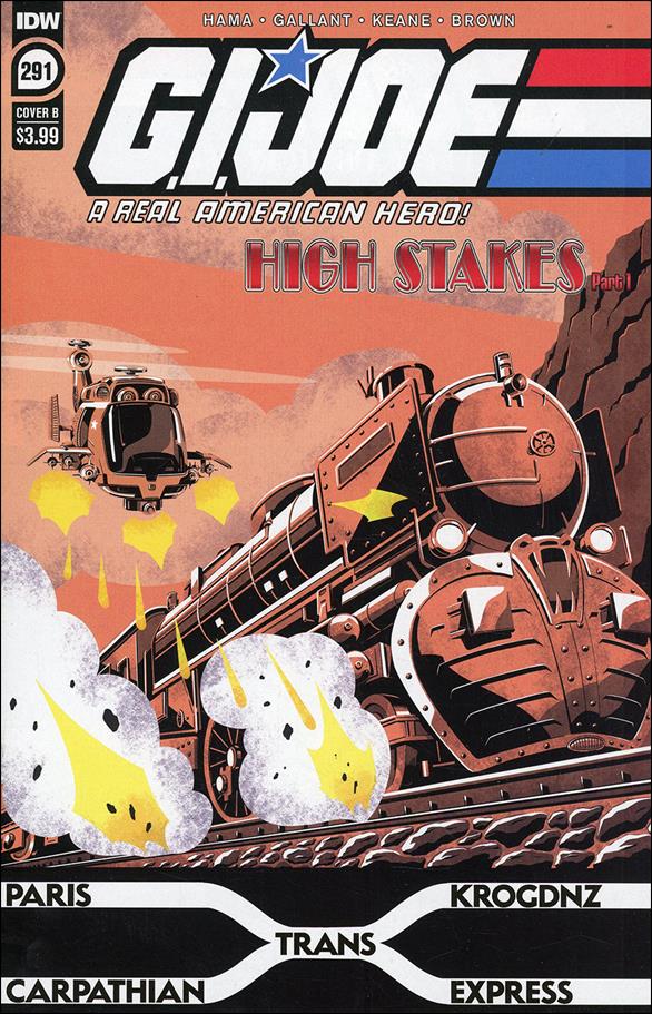 G.I. Joe: A Real American Hero issue 291-B S L Gallant Cover