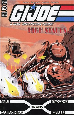 G.I. Joe: A Real American Hero issue 291-B S L Gallant Cover