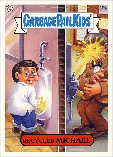 Garbage Pail Kids All-New Series 4 (Base Set) card 38a Recycled Michael