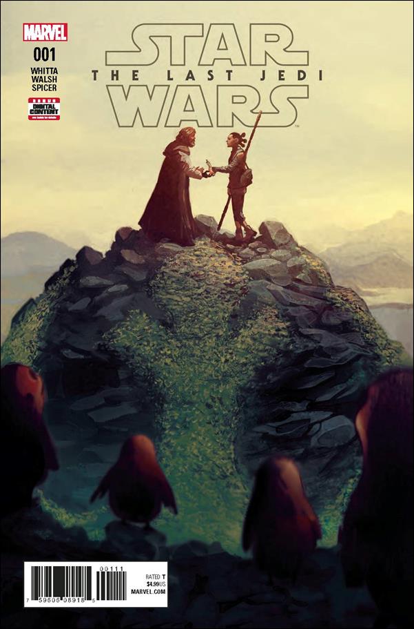 Star Wars: The Last Jedi Adaptation issue 1 Michael Del Mundo Cover