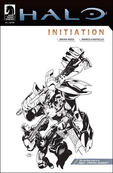 Halo: Initiation issue 1-C Terry Dodson Fan Expo Canada Cover 1/1000