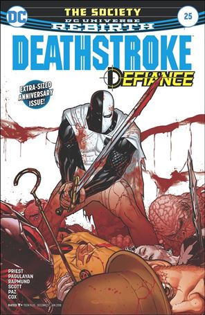 Deathstroke (2016) issue 25 Ryan Sook Cover