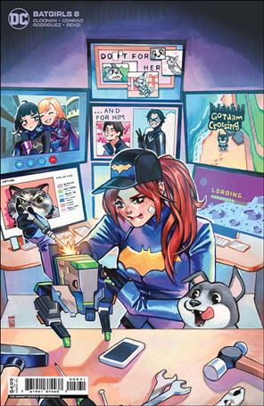 Batgirls issue 8-C Rian Gonzales 1:25 Cardstock Cover