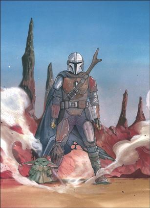 Star Wars Insider issue 200-E Frankie's Comics Peach Momoko Virgin Cover