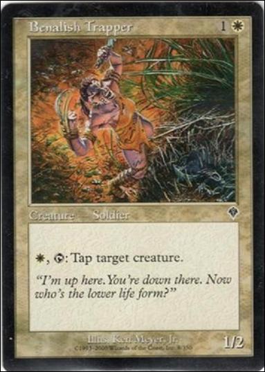 Magic the Gathering: Invasion (Base Set) card 8 Benalish Trapper
