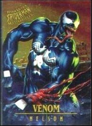 Fleer Ultra Spider-Man (Masterpieces Subset) card 7 Venom (Nelson)