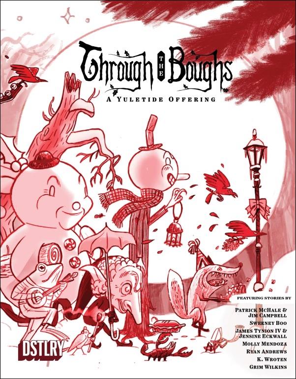 Through the Boughs: A Yuletide Offering issue 1-I Exclusive Jenn Ely Wraparound Cardstock Cover