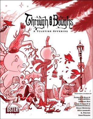 Through the Boughs: A Yuletide Offering issue 1-I Exclusive Jenn Ely Wraparound Cardstock Cover