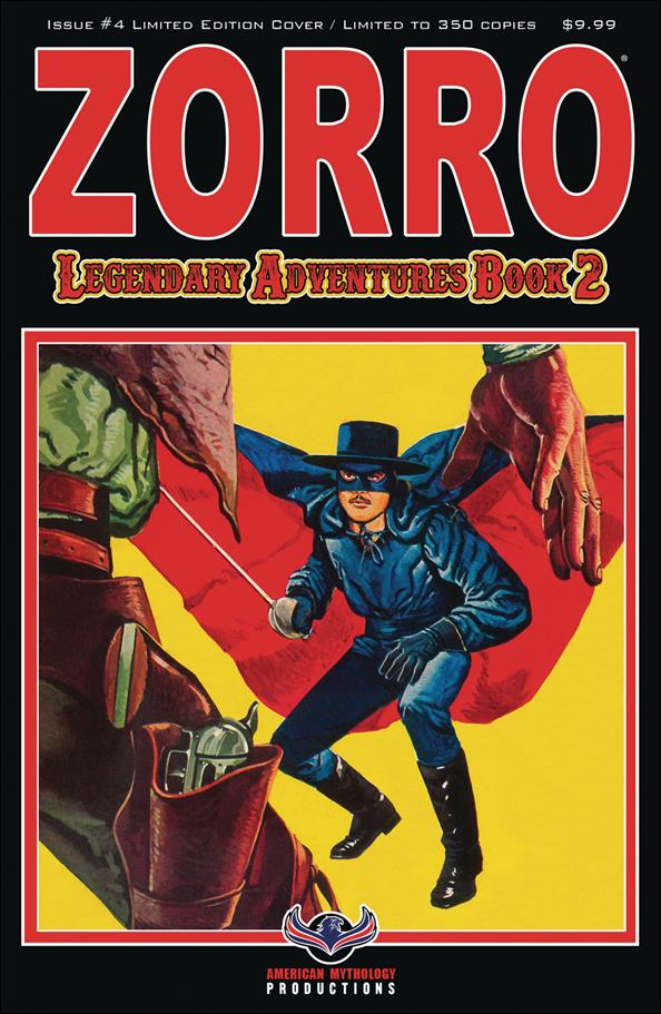 Zorro: Legendary Adventures Book 2 issue 4-B Blazing Blades of Zorro Cover 1/350