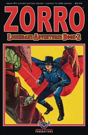 Zorro: Legendary Adventures Book 2 issue 4-B Blazing Blades of Zorro Cover 1/350