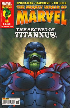 Mighty World of Marvel (UK) (2003) issue 49 Cardstock Cover 