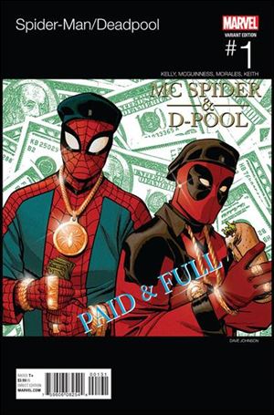 Spider-Man/Deadpool issue 1-E Dave Johnson Hip Hop Cover
