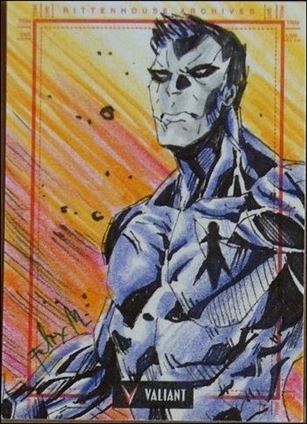 2013 Valiant Comics Preview Trading Card Set (Sketch Card Subset) card FM-08