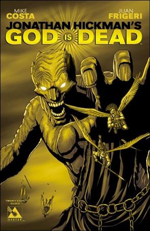 God is Dead issue 28-F Jacen Burrows Gilded Cover