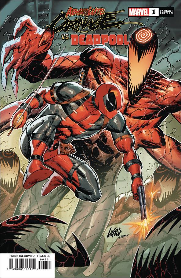 Absolute Carnage vs Deadpool issue 1-B Rob Liefeld Connecting Cover