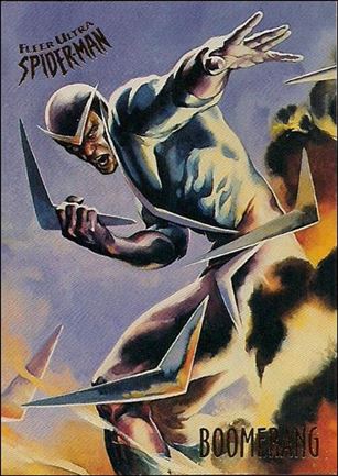 Fleer Ultra Spider-Man (Base Set) card 8 Boomerang