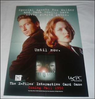 X-Files: Premiere Edition card 8 Dealer Ad Sheet/Poster