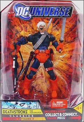DC Universe Classics (Wave 03) figure 2-B Deathstroke the Terminator (Unmasked)