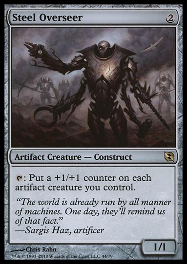 Magic the Gathering: Duel Decks: Elspeth vs. Tezzeret (Base Set) card 44 Steel Overseer