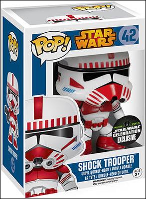 POP! Star Wars figure 42 Shock Trooper Star Wars Celebration (US)