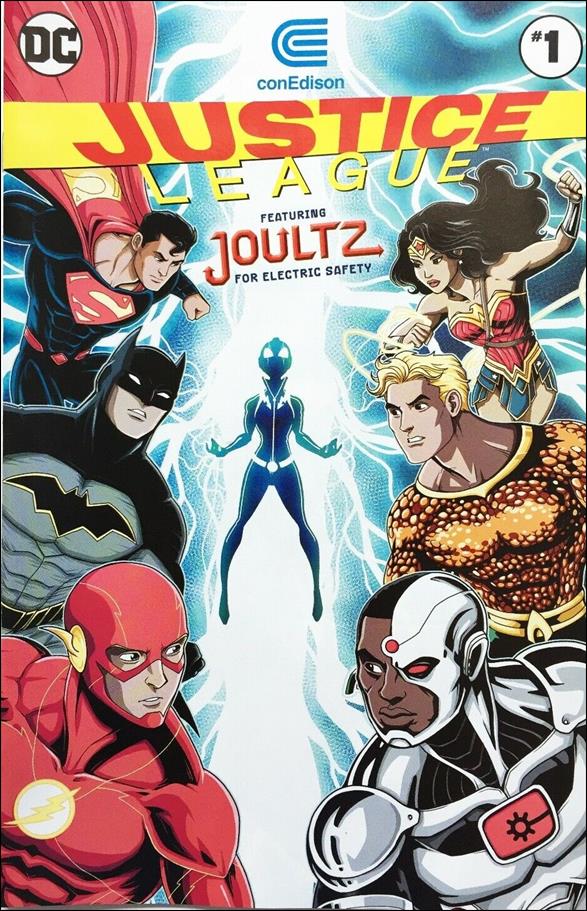 Justice League Featuring Joultz issue 1 New York Comic Con ConEdison Edition