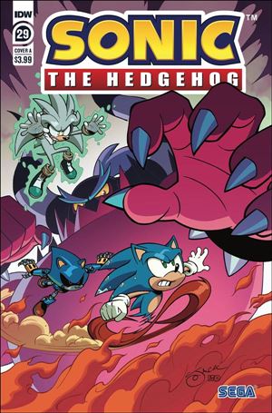 Sonic the Hedgehog (2018) issue 29 Jack Lawrence Cover