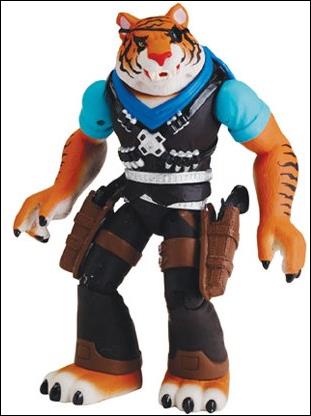 Teenage Mutant Ninja Turtles (2012) figure 51-B Tiger Claw (Loose)