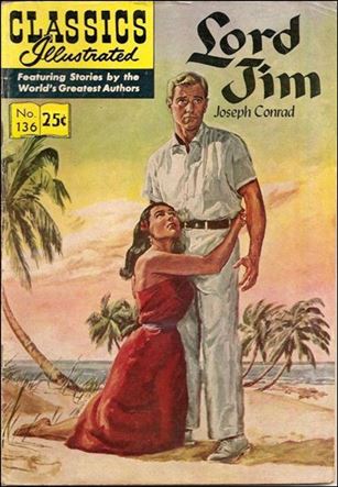 Classic Comics/Classics Illustrated issue 136-E HRN 169 - Cardstock Cover