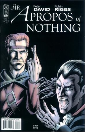 Sir Apropos of Nothing issue 4 Robin Riggs Cover