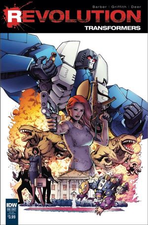Transformers: Revolution issue 1-B Andrew Griffith Subscription Cover