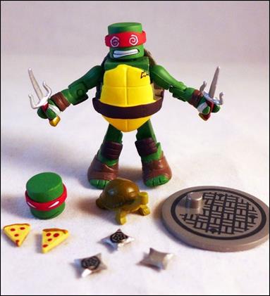Teenage Mutant Ninja Turtles Minimates (Series 2) figure 4 Sewer Raphael