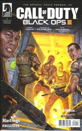 Call of Duty: Black Ops III issue 1-D Hastings Cover
