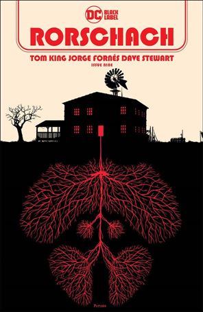 Rorschach issue 9 Jorge Fornes Cover