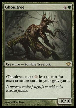 Magic the Gathering: Dark Ascension (Base Set) card 115 Ghoultree