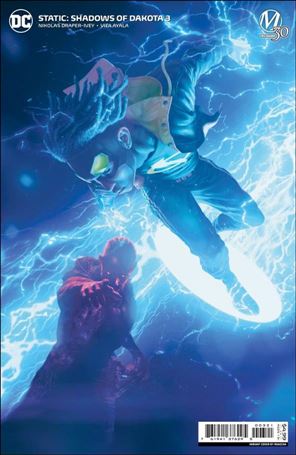 Static: Shadows of Dakota issue 3-B Rahzzah Cardstock Cover