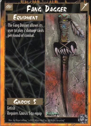 Rage Limited (Base Set) card 79 Fang Dagger