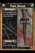 Rage Limited (Base Set) card 79 Fang Dagger