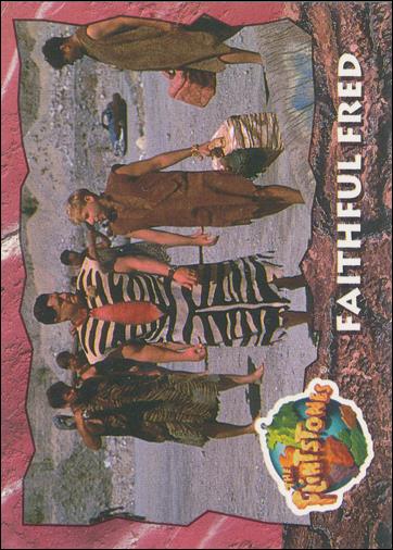 Flintstones: The Movie (Base Set) card 33 Faithful Fred
