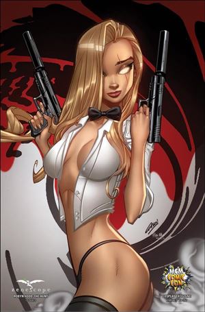 Robyn Hood: The Hunt issue 3-G Paul Green MCM London Comic Con Cover 1/350