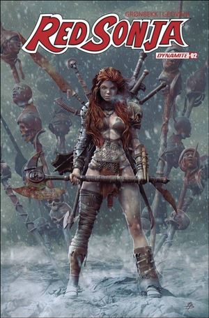 Red Sonja (2023) issue 2-C Björn Barends Cover