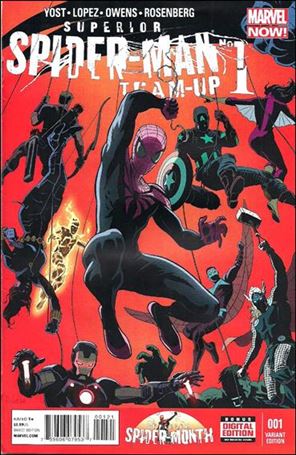 Superior Spider-Man Team-Up issue 1-G Paolo Rivera Party Cover