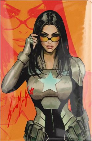 G.I. Joe (2024) issue 1-XB Retailer Sozomaika Virgin Foil Signed Cover w/ COA